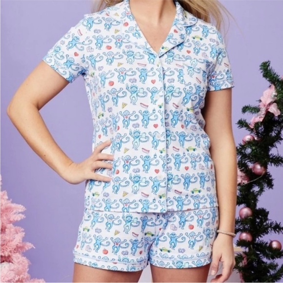 Roller Rabbit Other - NYC Monkeys Pajama Set
